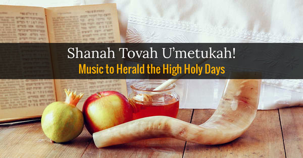 Tekiah in the New Year with our Shofar and Music Giveaway