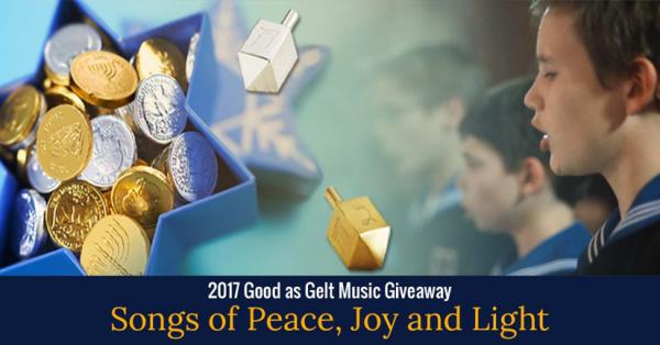 Giving Away Songs of Peace, Joy and Light