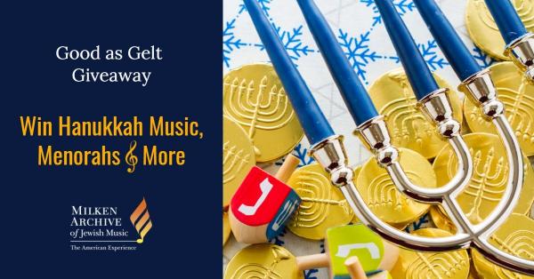 Music, Menorahs & More Hanukkah Giveaway