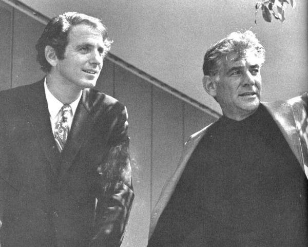 David Amram and Leonard Bernstein
